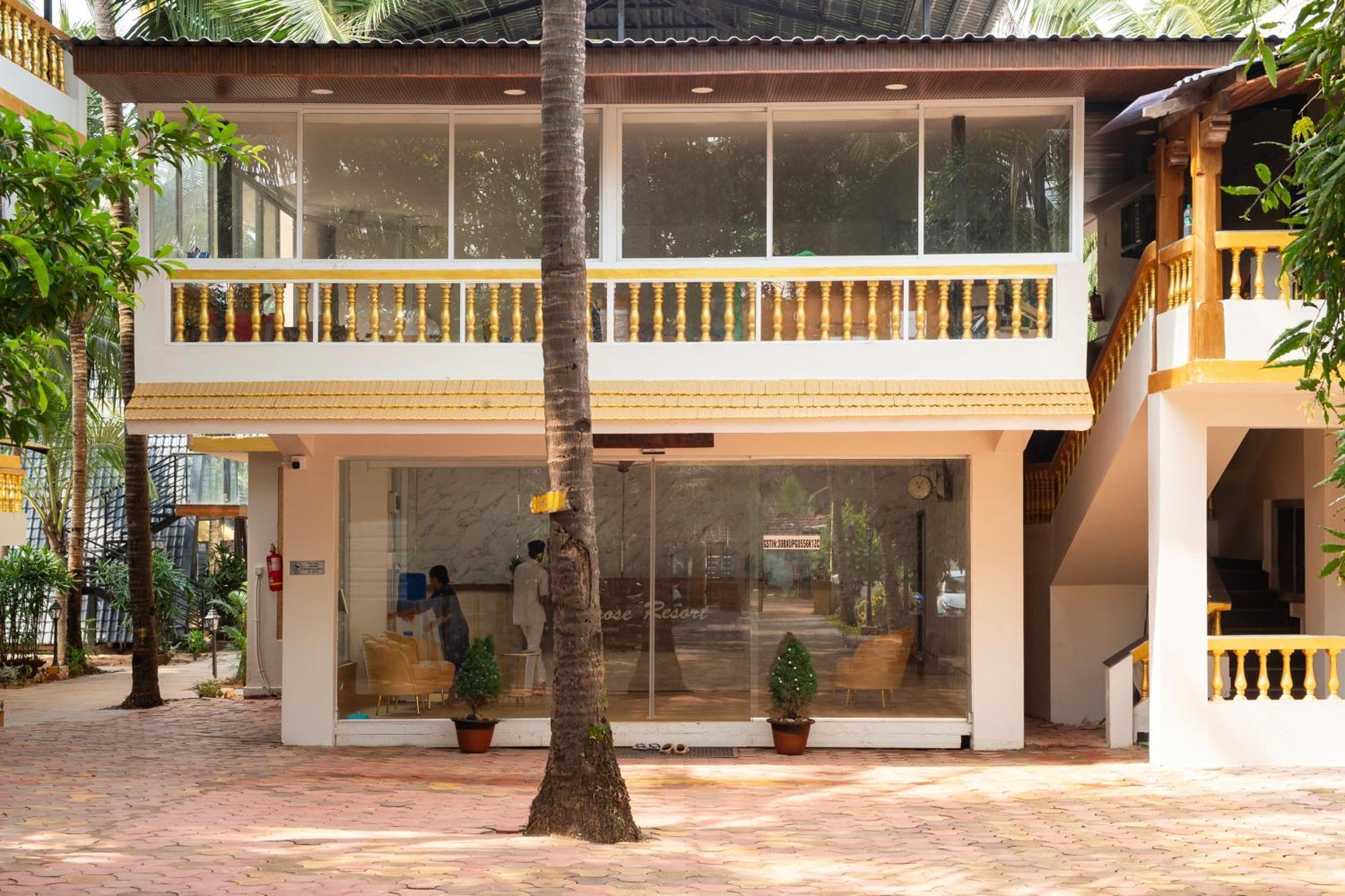 The Rose Goa Beach Resort Agonda Eksteriør billede